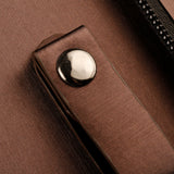 織紋書背拉鍊交屋包，Logo烙印、壓印、拉鍊、立體資料袋、鑰匙牌皮扣、A4資料袋四孔活頁夾、開窗名片套