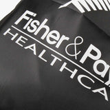 活力黑後背布束口袋，網印、棉背帶