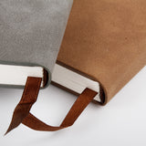 雅致棕磁吸精裝工商日誌，情境