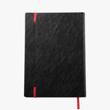 精緻超纖鬆緊帶精裝工商日誌，背面