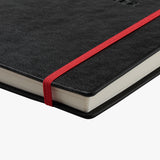 精緻超纖鬆緊帶精裝工商日誌，鬆緊帶