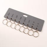 冷石灰鑰匙吊牌，五金圈環、可與交屋包、交屋包資料夾做組合搭配、客製
