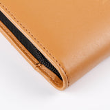 溫暖素雅三折交屋包，Logo烙印、壓印、磁扣、立體資料袋、A4資料袋四孔活頁、開窗名片袋、鑰匙牌皮扣、印章袋