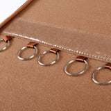 青銅棕仿皮拉鍊交屋包，立體資料袋、鑰匙牌皮扣、活頁夾、名片套、存款簿套、筆套