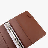 沉静編織活頁工商日誌，筆插