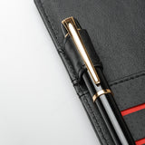 商務隱扣活頁工商日誌，筆插