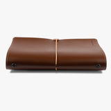 美好皮革鬆緊帶活頁工商日誌，特寫