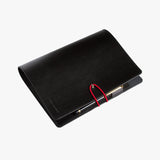 美好皮革奶嘴釘活頁工商日誌，斜角特寫