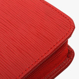 熱情拼接拉鍊包工商日誌，特寫