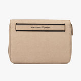 鬆緊帶皮革創意拉鍊活頁工商日誌，奶茶米