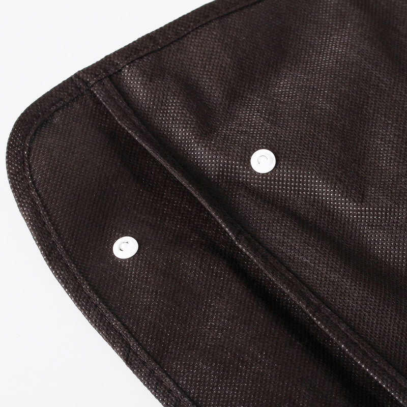 透明PE壓扣環保防塵袋，無紡布(不織布)+透明PE、網印